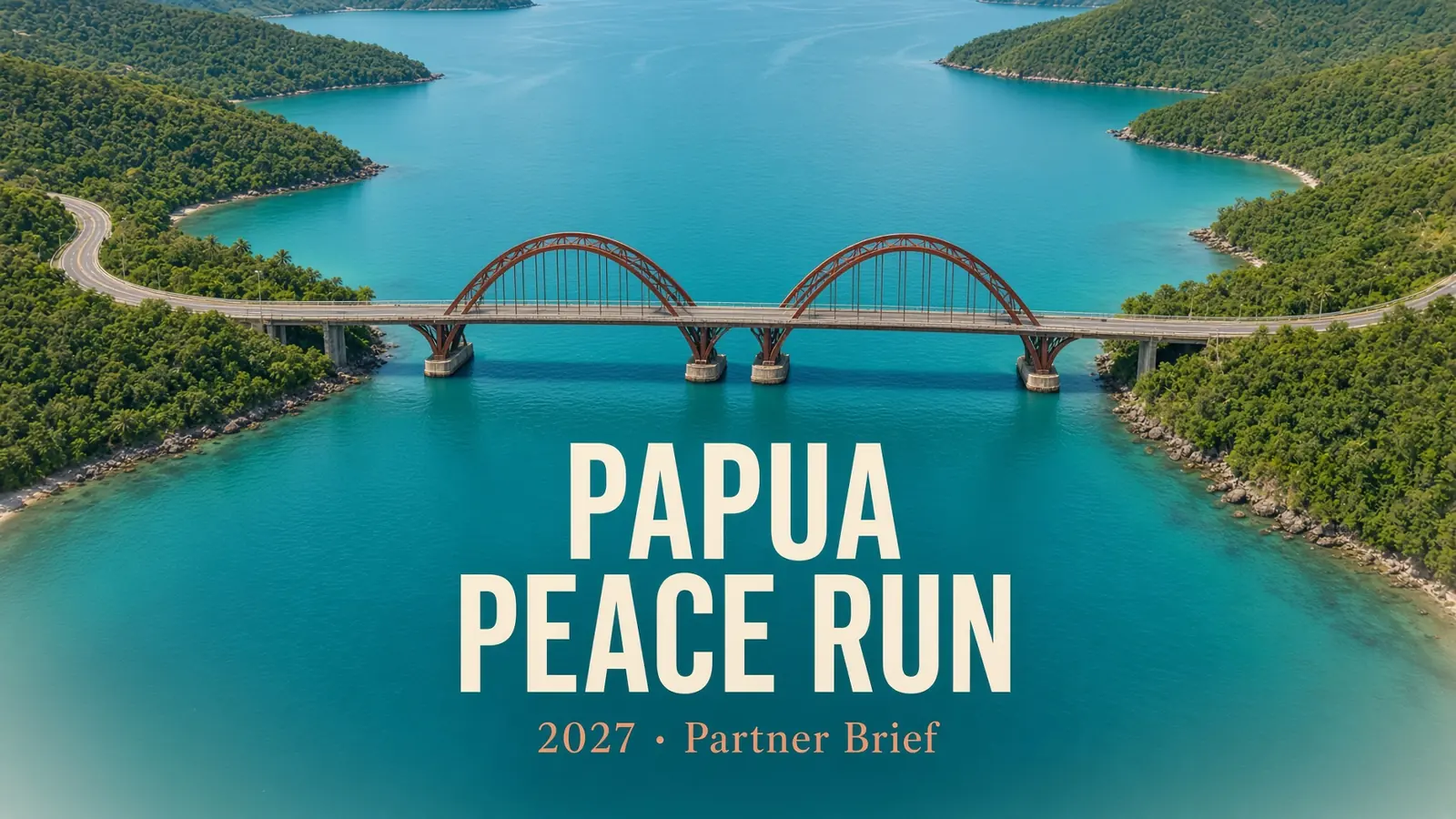 Jembatan di teluk Jayapura